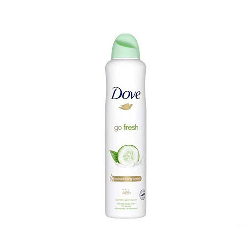 Dove-womens-underarm-spray-with-cucumber-and-green-tea-scent-250-ml.webp اسپری ضد تعریق زنانه داو رایحه چای سبز و خیار - Image 1