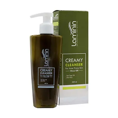 Laminin-Creamy-Cleanser-For-Acne-Prone-Skin.webp شوینده کرمی برای پوست مستعد جوش(لامینین) - Image 1