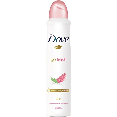 dove-pomegranate-spray-1.webp اسپری ضد تعریق زنانه داو رایحه انگور و لیمو - Image 1