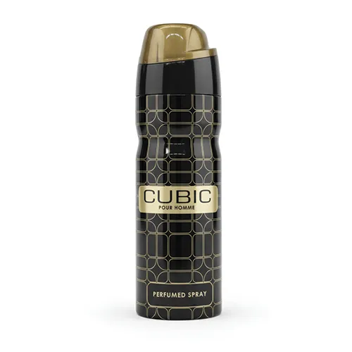 اسپری-کوبیک-مشکی.webp اسپری بدن مردانه آلفا مدل cubic - Image 1